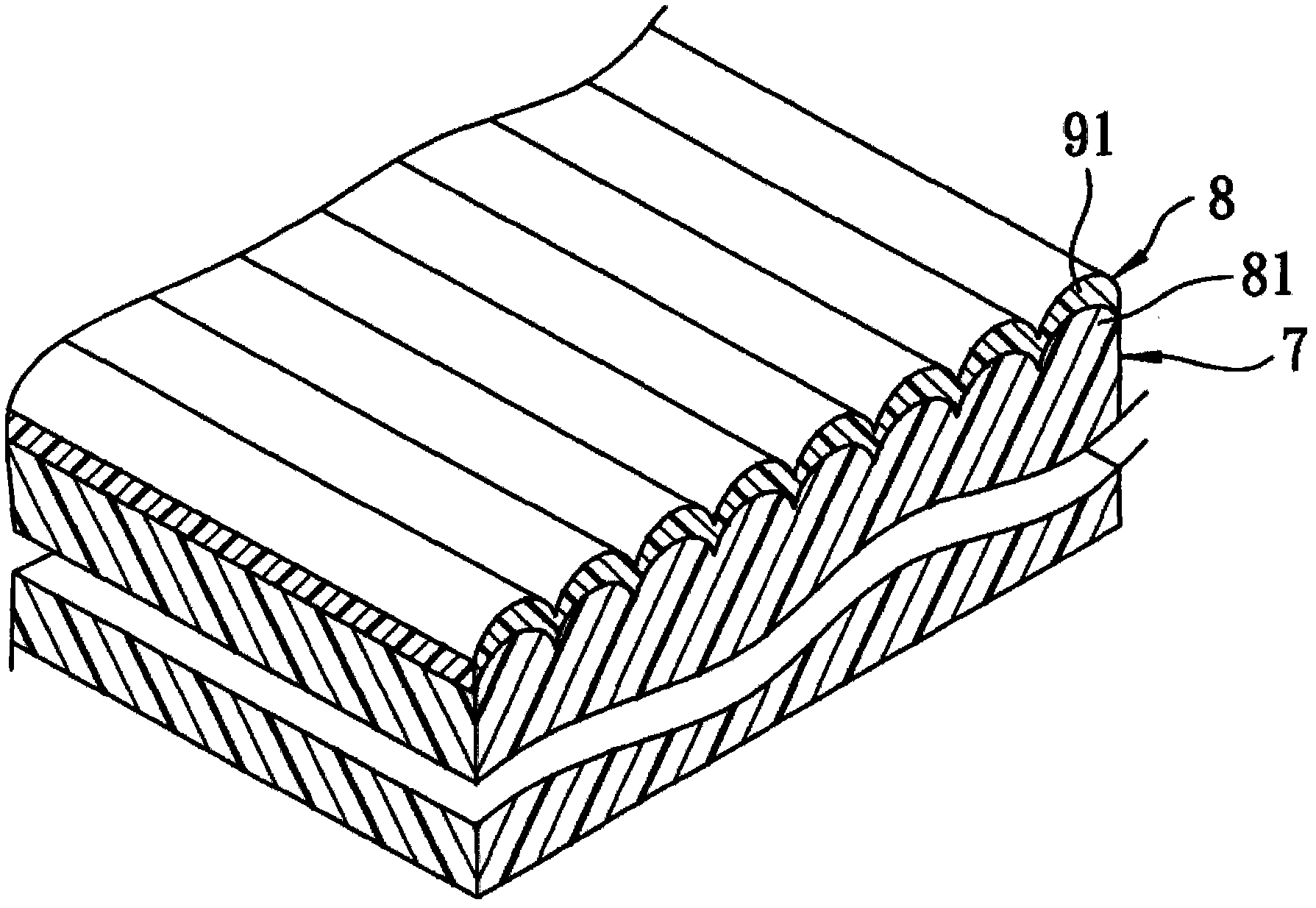 Light diffusion plate and light guide plate having micro structure