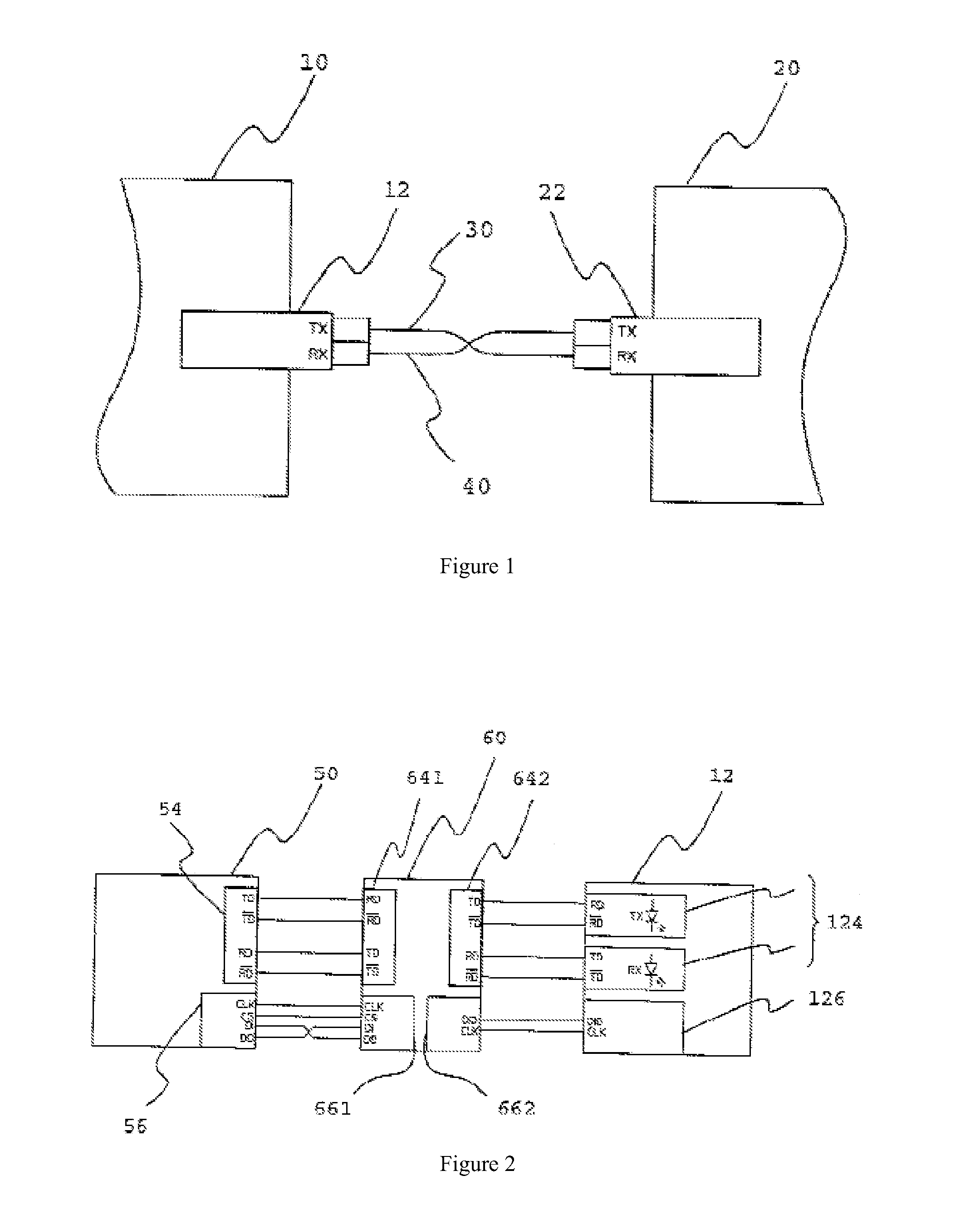 Diagnostic method and diagnostic chip for determining the bandwidth of optical fibers