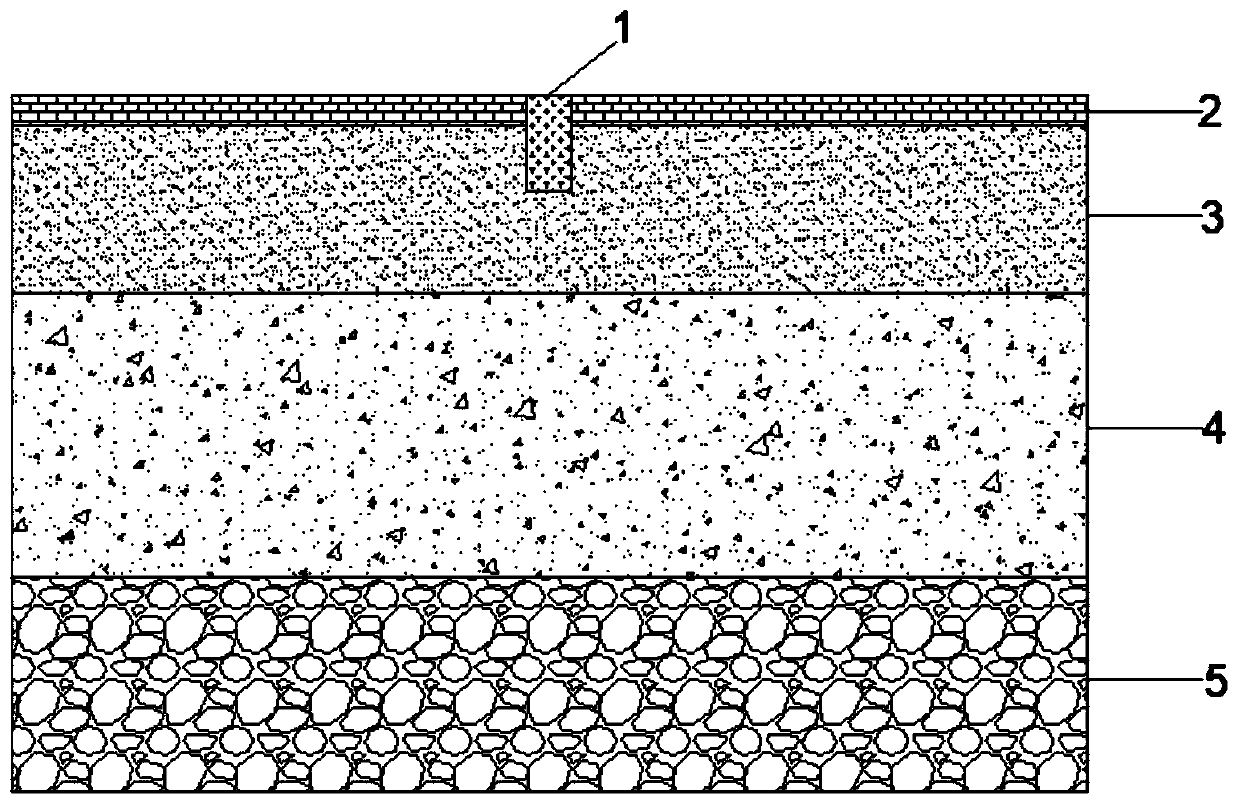 Multifunctional assembled photovoltaic power generation pavement and construction method thereof