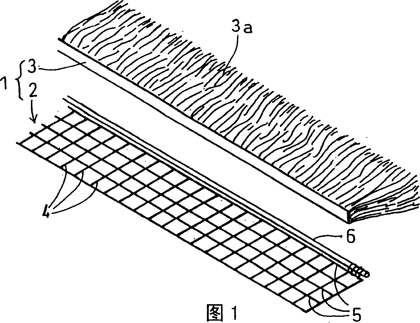 Materials and products using strip of real or artificial