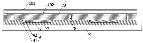 A combined track slab, prefabricated slab track system and its installation and construction method