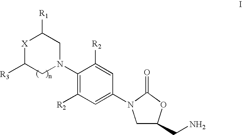 Novel intermediates for linezolid and related compounds