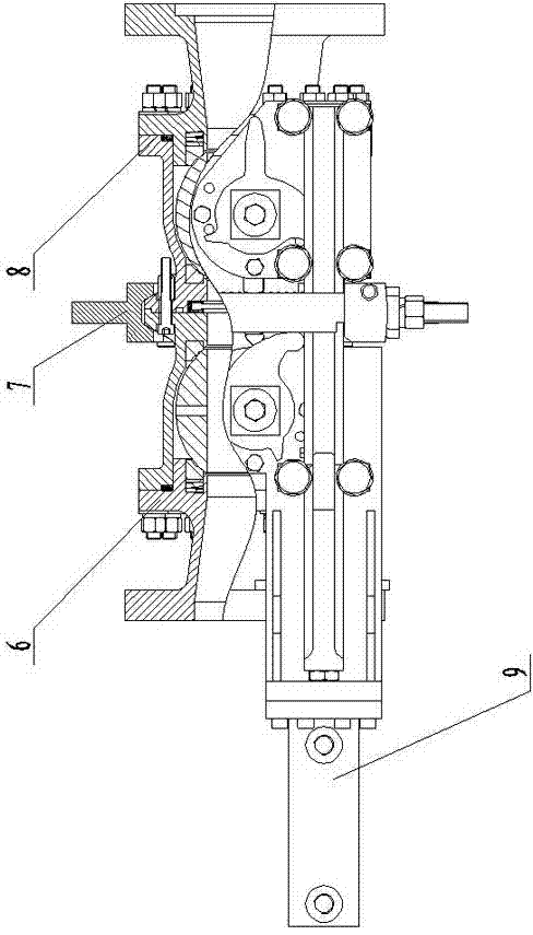 Ship-use low-temperature fluid loading and unloading device