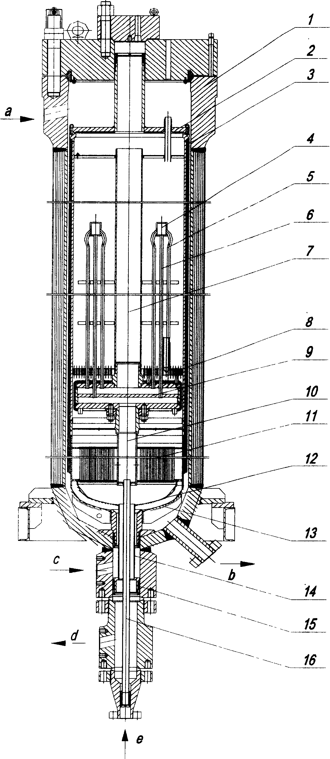 Externally heated medium and high pressure process and apparatus for synthesizing material ammonia with methanol and methane
