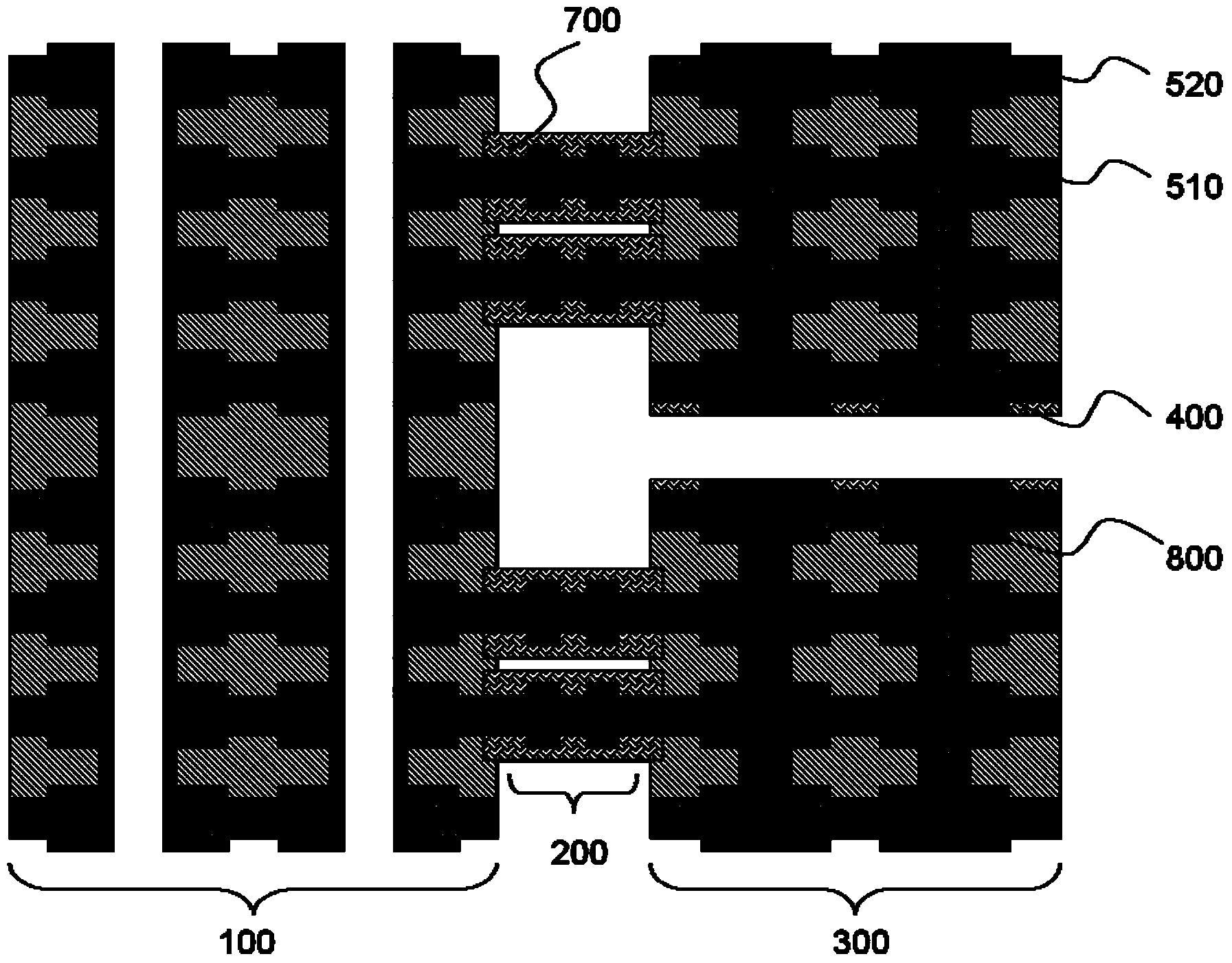 Rigidity-flexibility combined circuit board of flying-tail structure and manufacturing method thereof