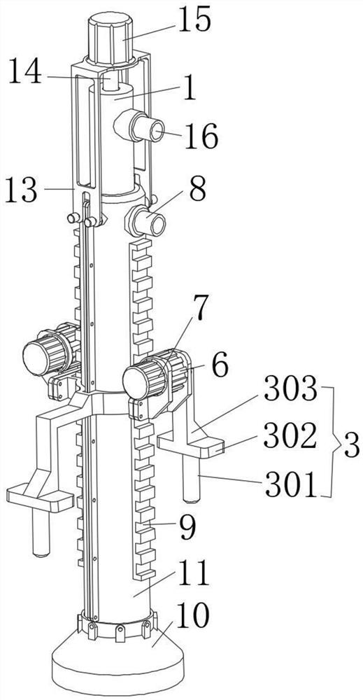 Device for cleaning sediment at pile bottom and using method