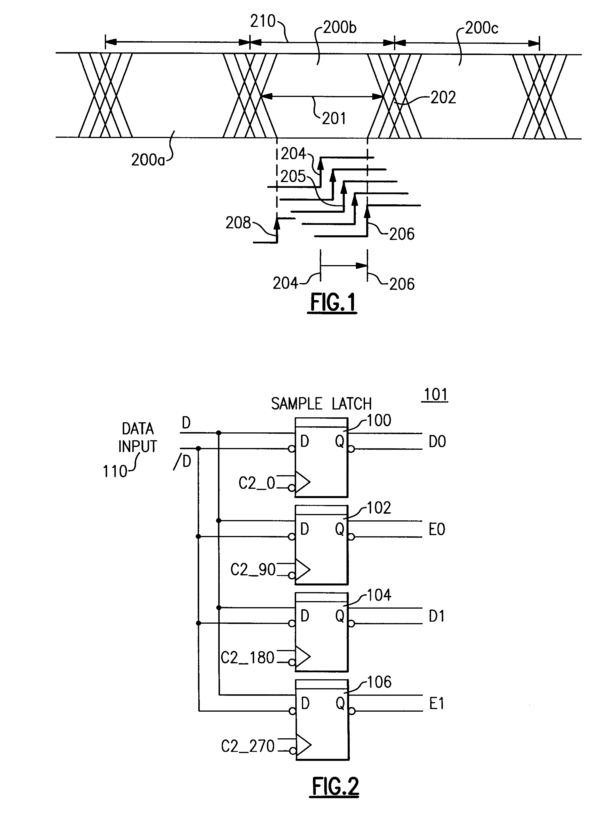 System for measuring an eyewidth of a data signal in an asynchronous system