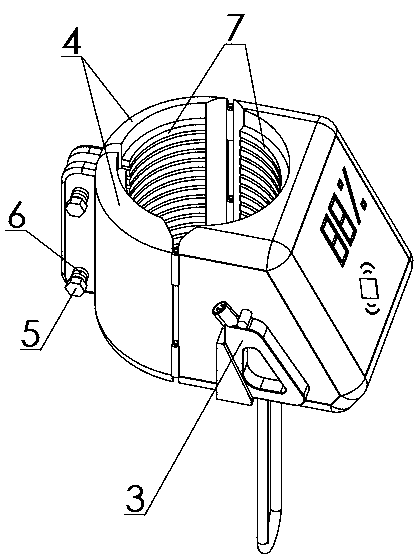 Energy-saving environment-friendly space-efficient tree type charging pile