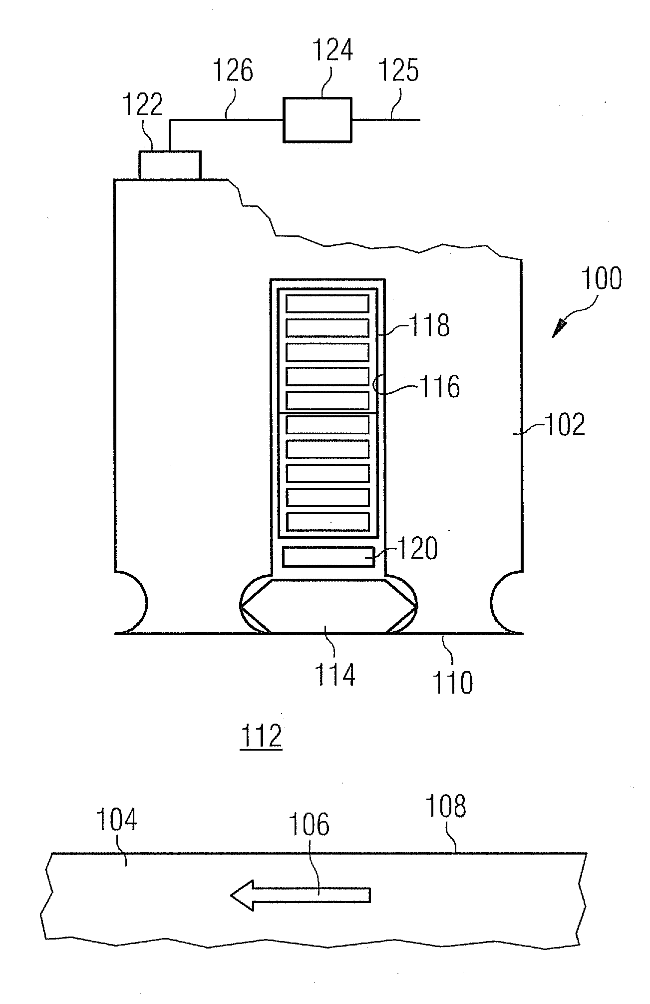 Vibration Monitoring of a Magnetic Element in an Electrical Machine