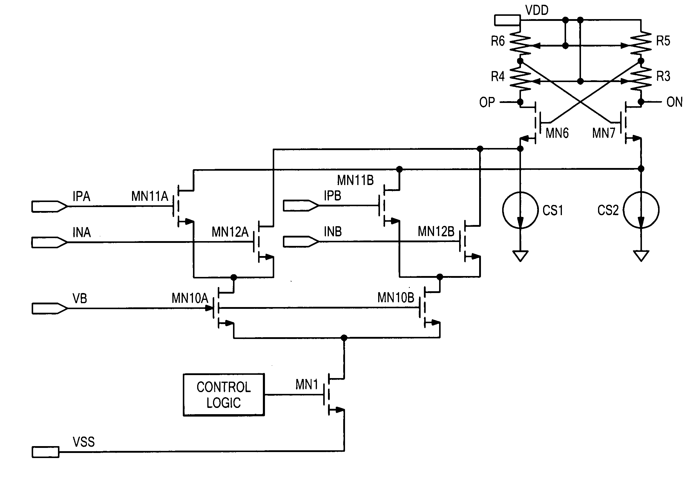 High-speed differential logic multiplexer