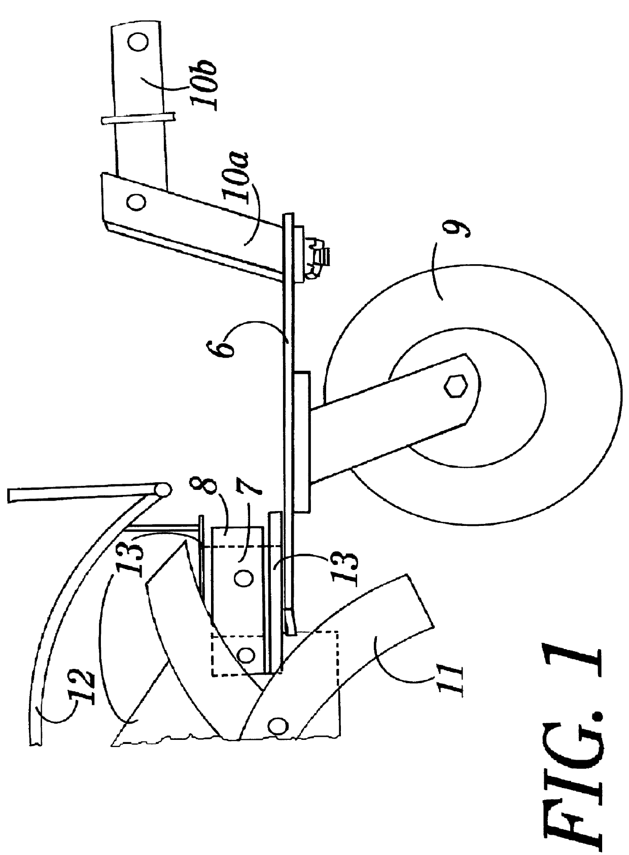 Rotary tiller attachment to facilitate towing