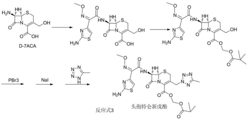 A kind of preparation method of cefditoren neopentyl