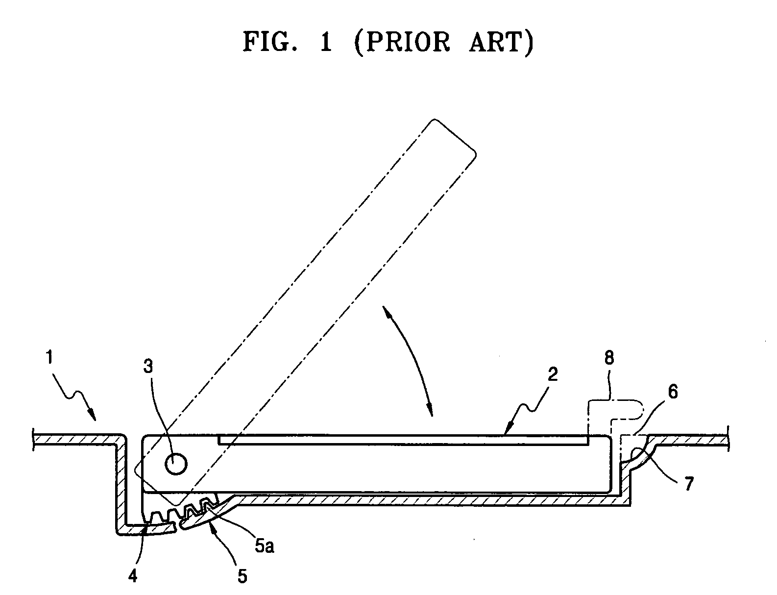 Electronic appliance including display unit