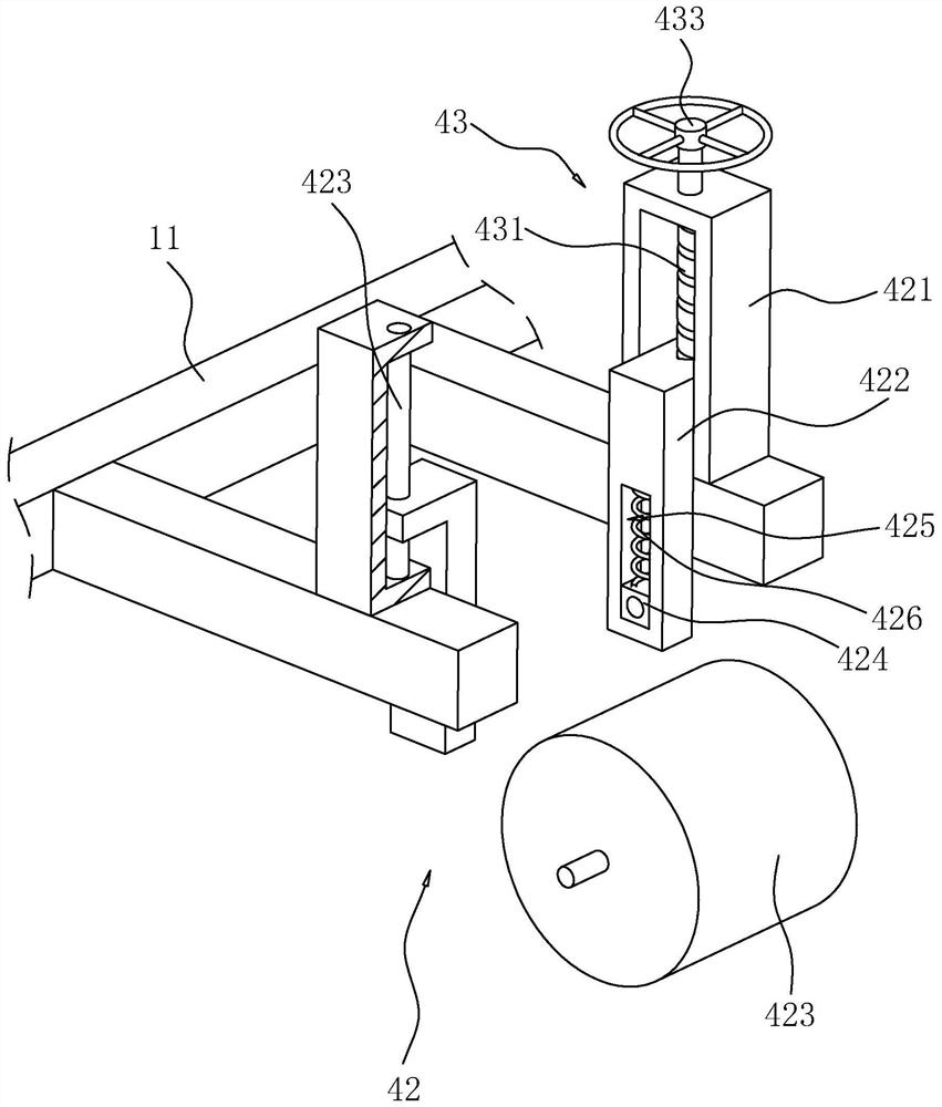 A sewing machine for pavement crack repair construction