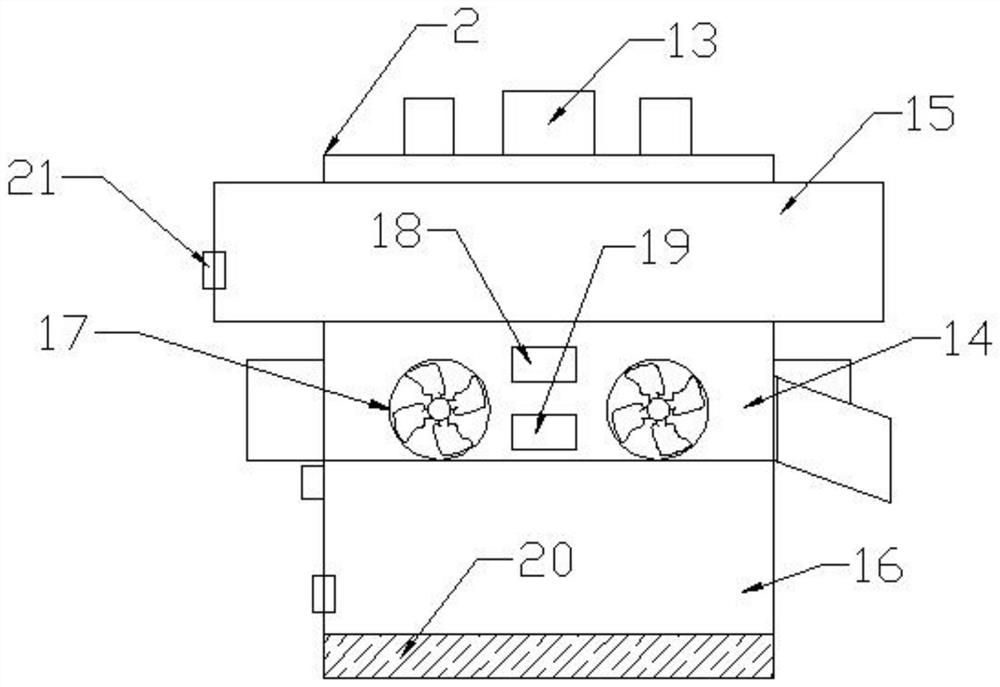 A rice drying device