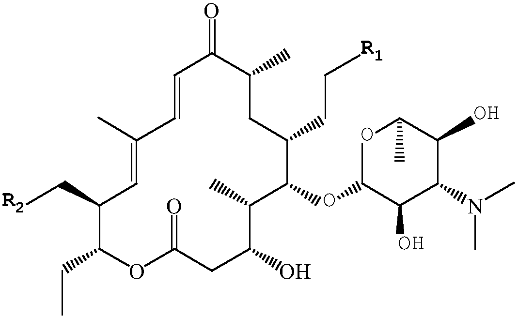 Synthetic method of 20,23-dipiperidine-5-O-carbomycin amine glycosyl-tildipirosin