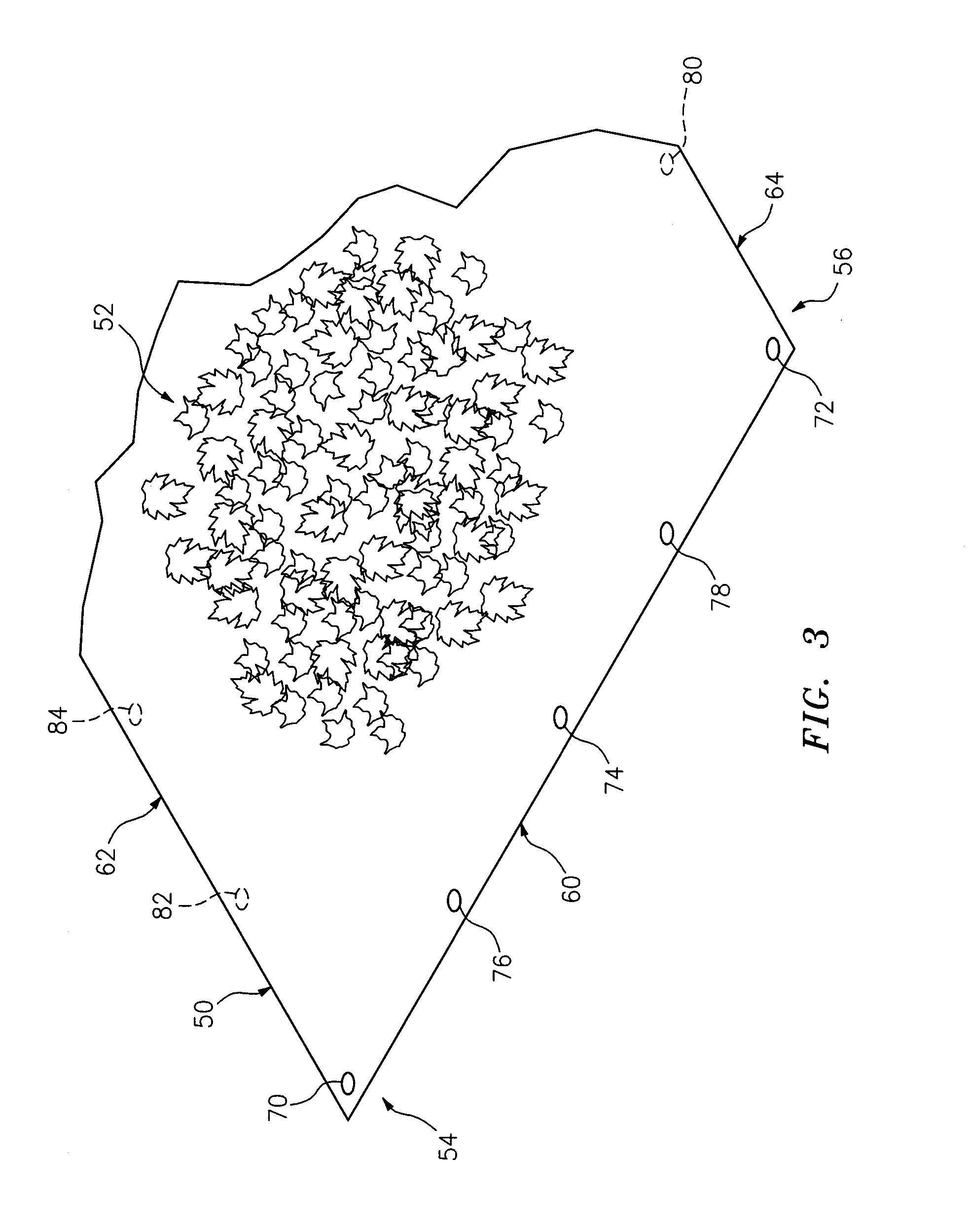 Method of Hauling Matter on a Sheet of Material