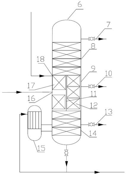 Preparation and purification method and purification device of m-tolyl isocyanate