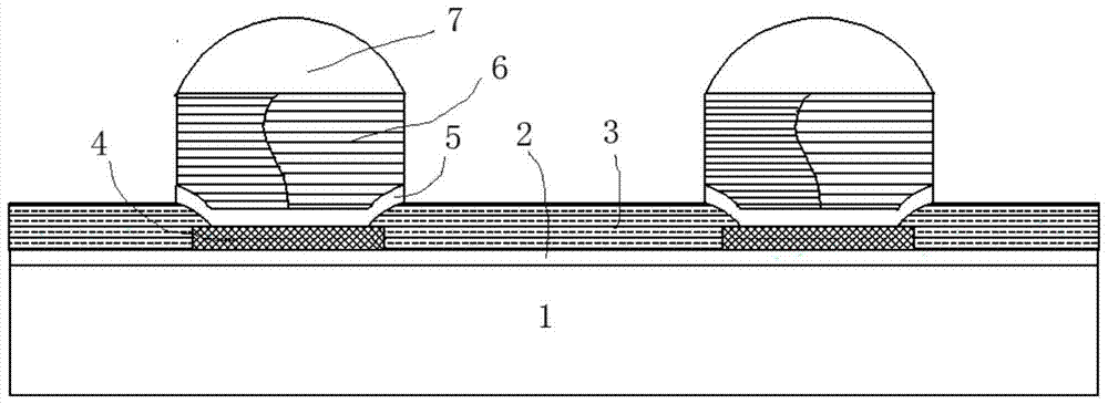 Directional growth copper pillar bump interconnection structure and preparation method thereof