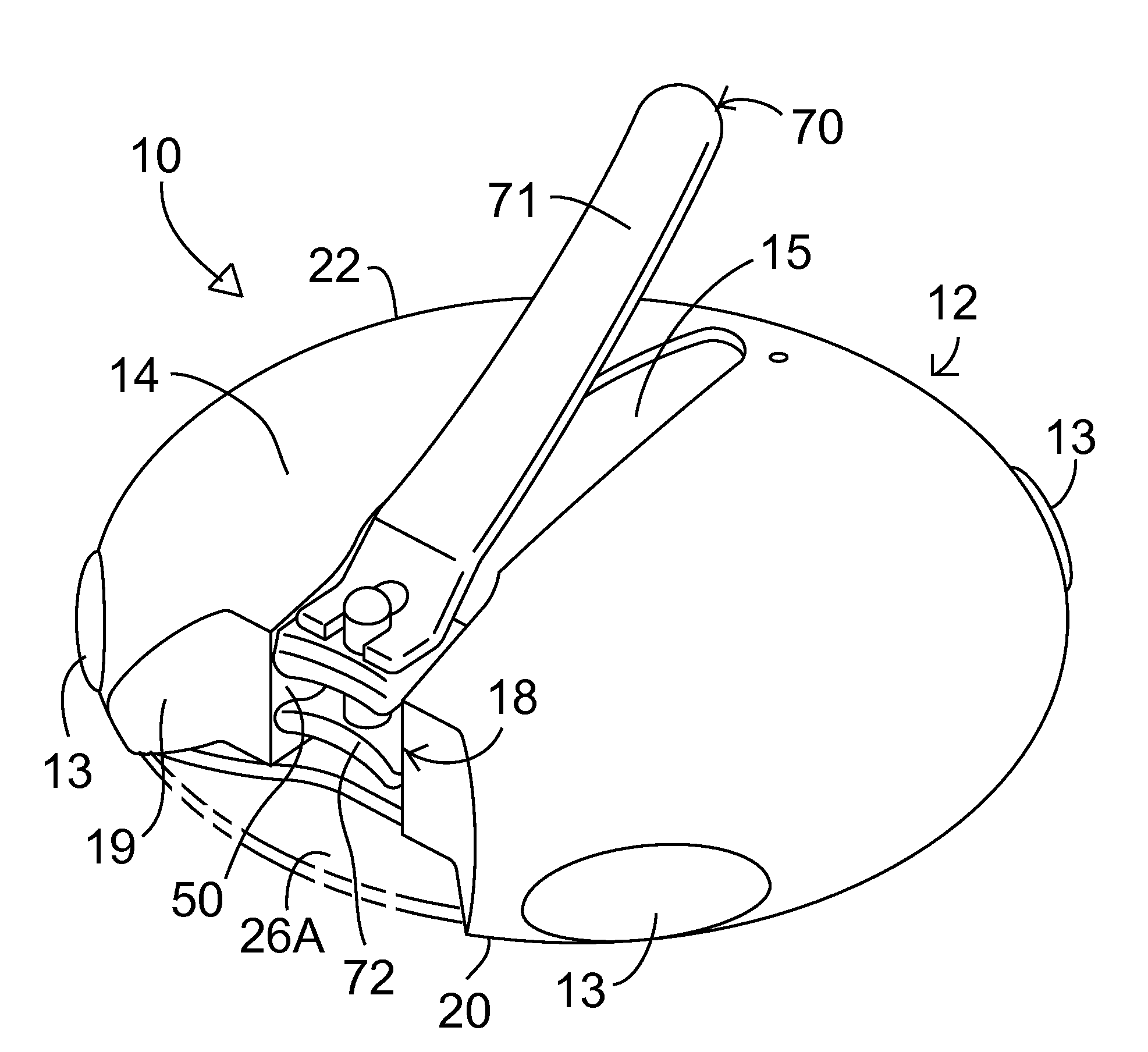 Nail clipper holding device