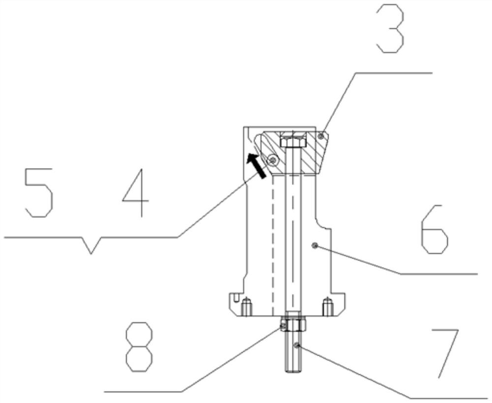 A knife seat device