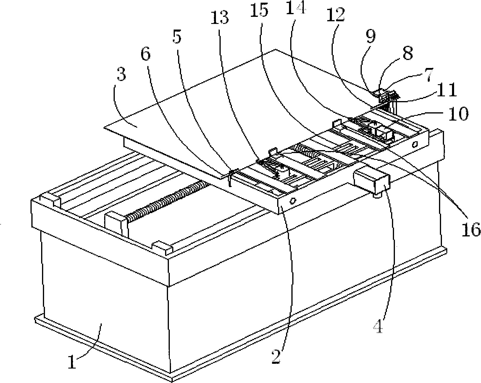 Platform capable of accurately detecting position and using method thereof