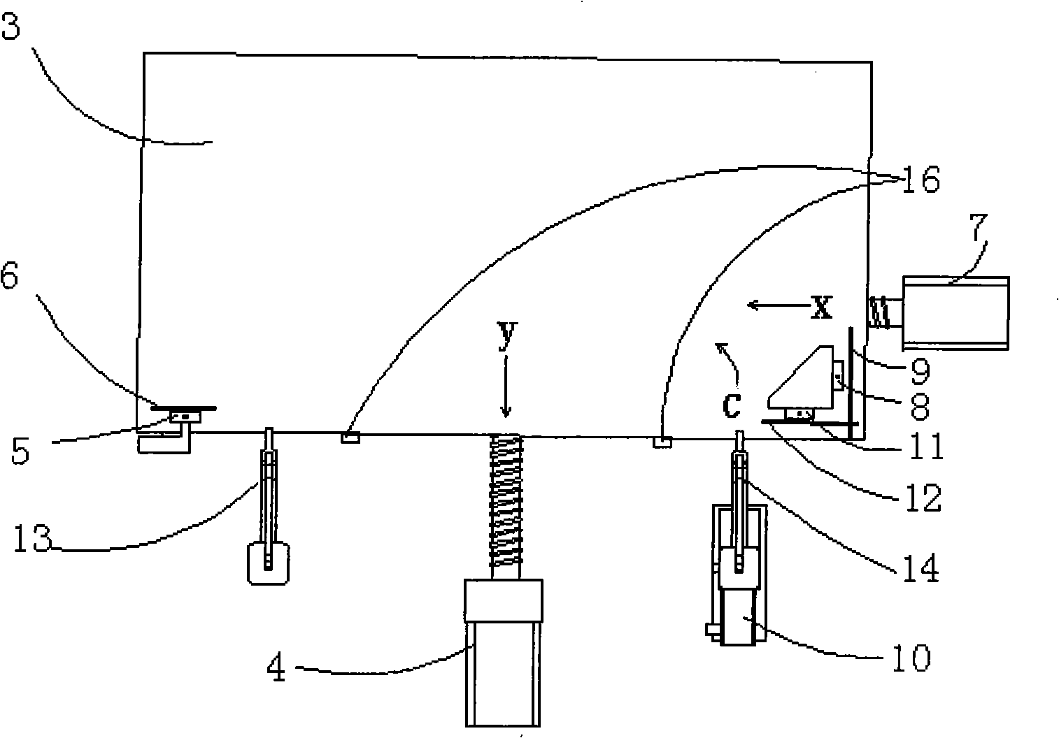 Platform capable of accurately detecting position and using method thereof