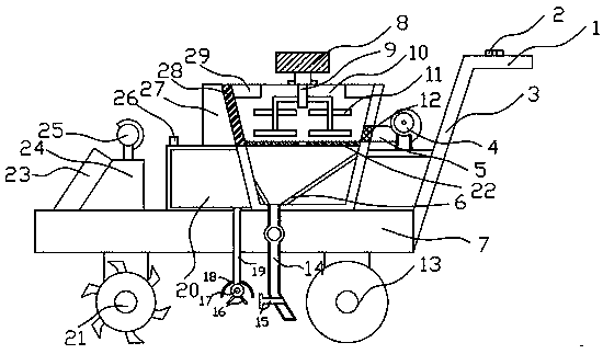 High efficiency energy-saving sowing device