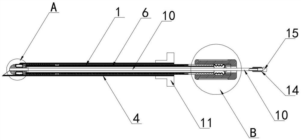 An easy-to-operate blocking device for vascular surgery