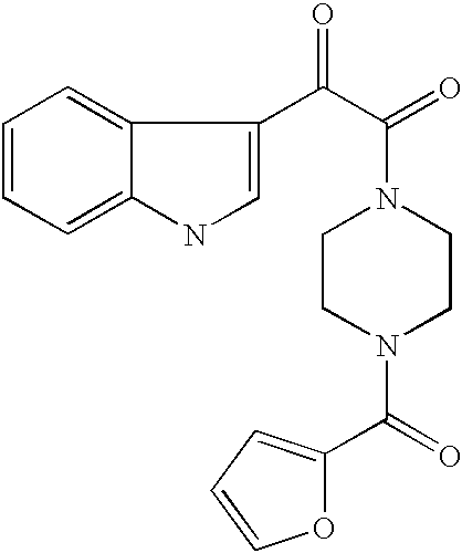 Antiviral indoleoxoacetyl piperazine derivatives