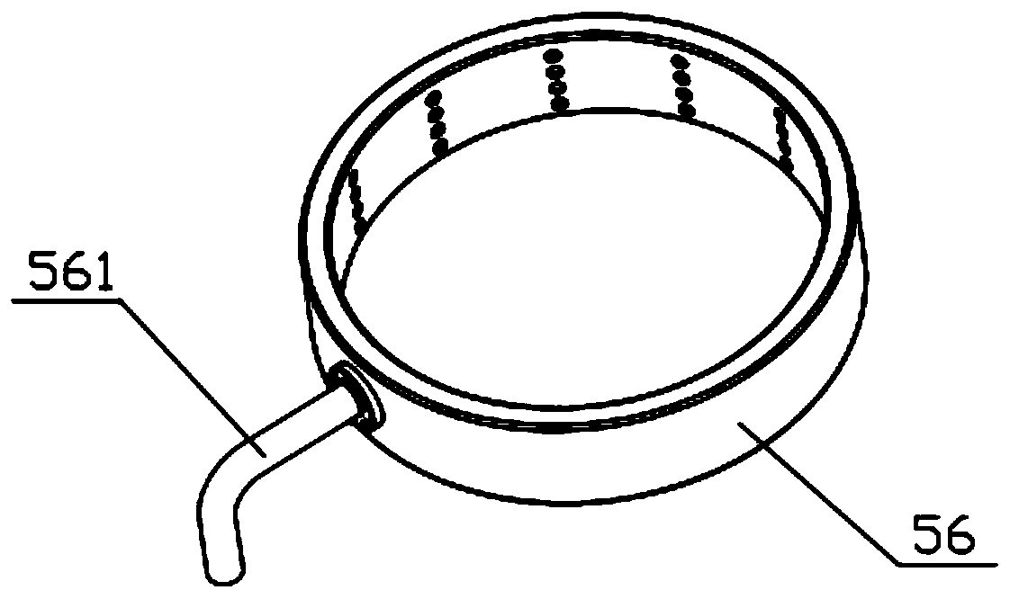 Riverway eutrophication sewage recycling treatment device