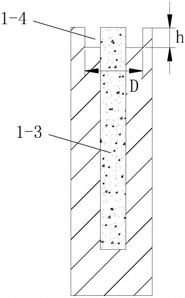 Integrated pile cap forming device and construction method
