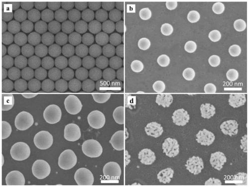 A kind of porous gold-silver alloy nanomaterial and its preparation method and application