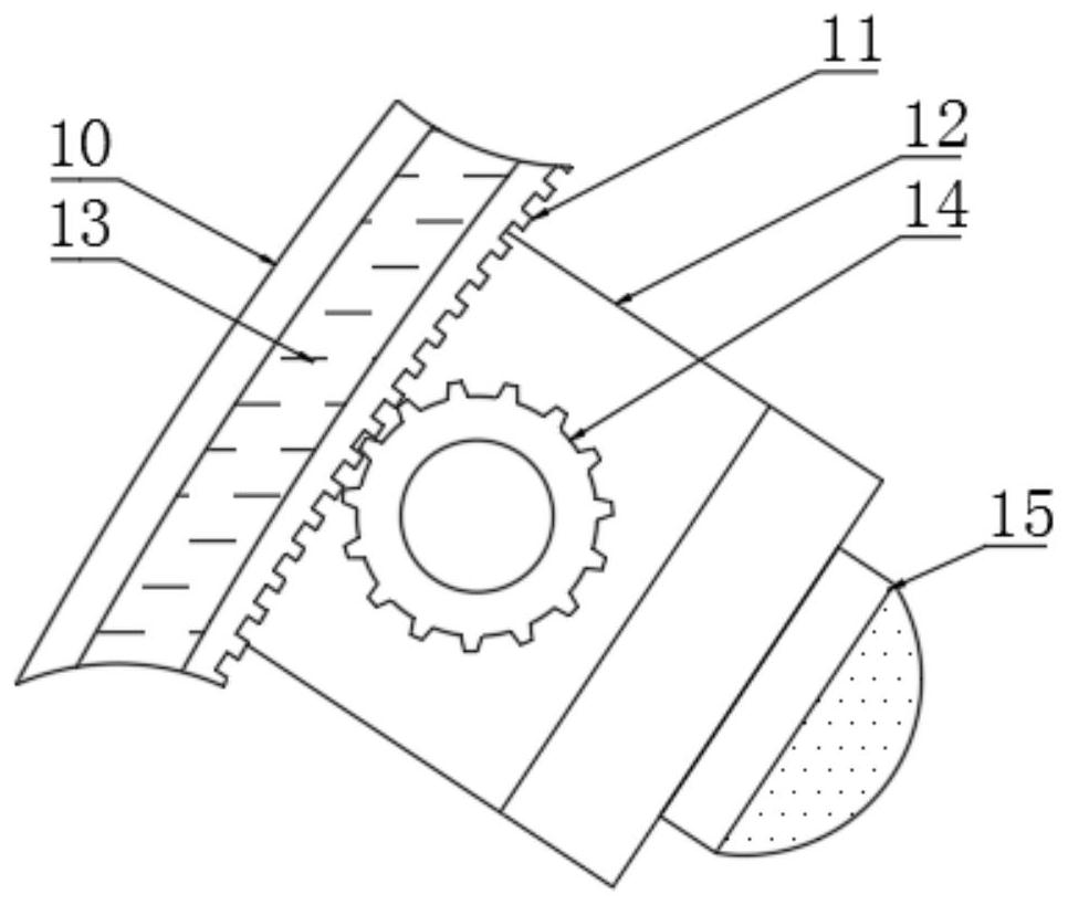 A clamping fixture for crack detection in clutch housing