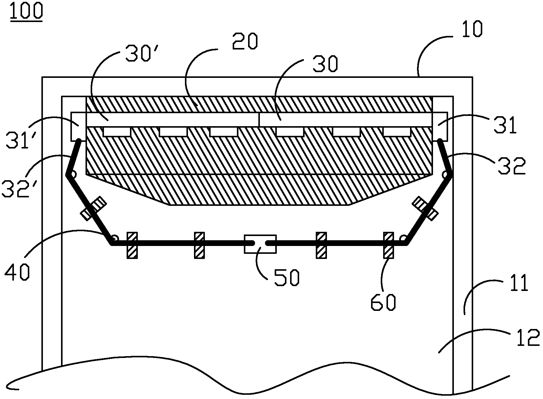 Edge-lit backlight module and liquid crystal display device with same