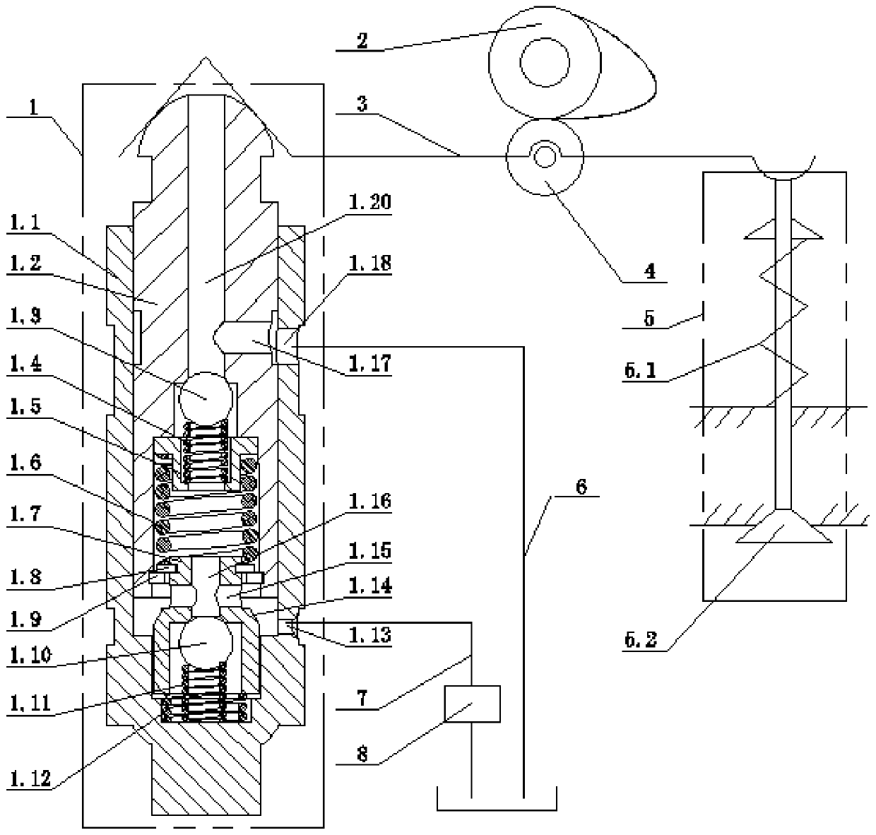 Electro-hydraulic regulating and controlling device for valve timing