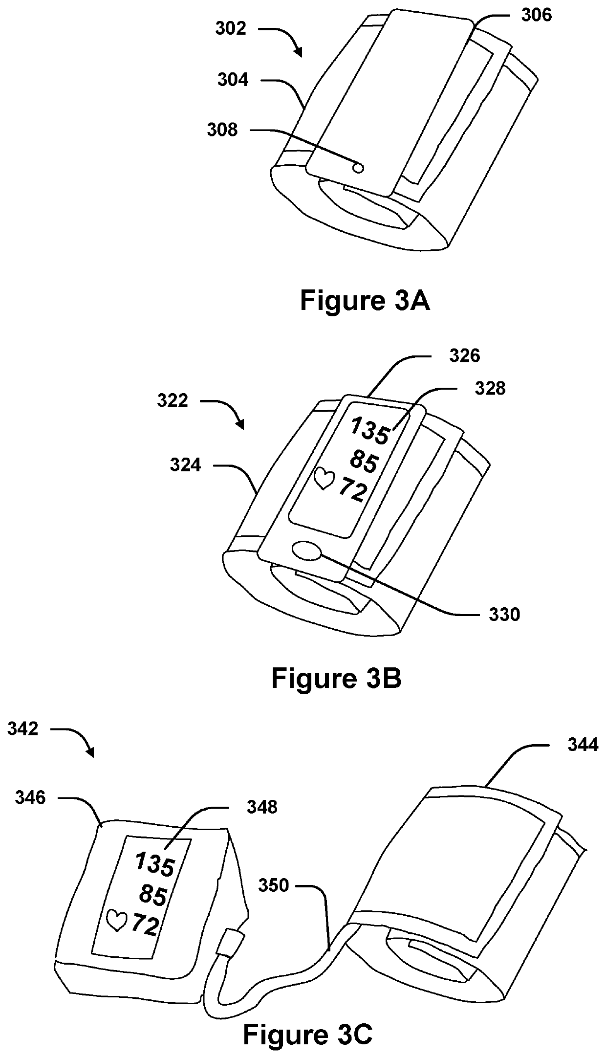 Intelligent inflatable cuff for arm-based blood pressure measurement