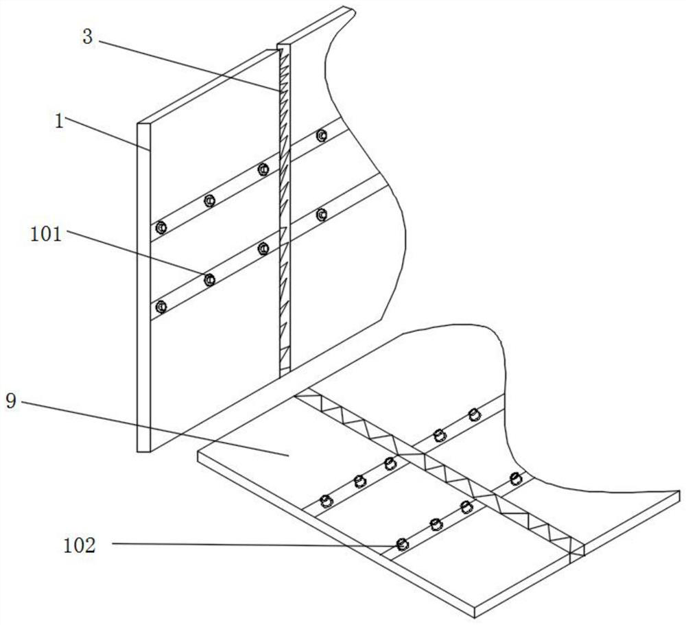 Surgical drape capable of being disassembled quickly