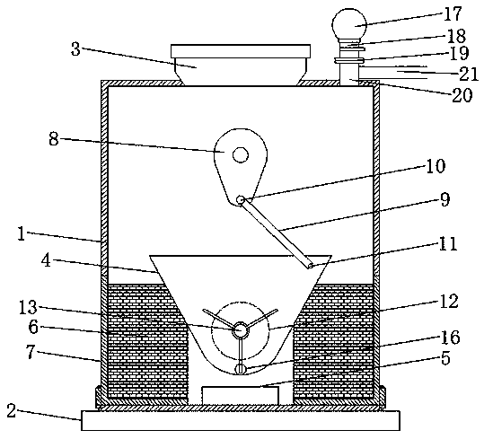 Mixing and stirring equipment for detecting polluted phenolic compounds