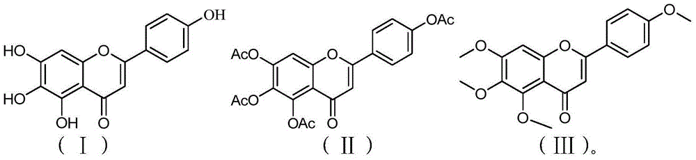 A method for preparing scutellarin aglycone