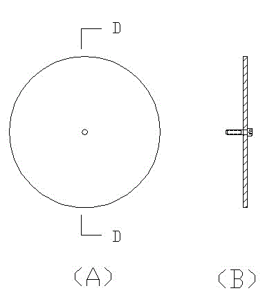 Manufacturing method for tool for machining heat treatment deformation circular-disc blade