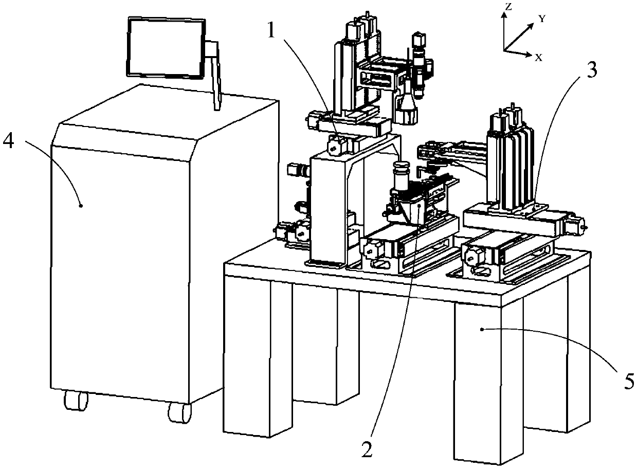 Multi-sensor combined complex multi-structure micro-part automatic micro-assembling equipment