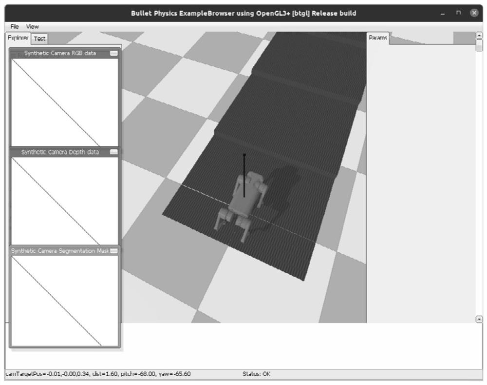 Quadruped robot motion planning method based on hierarchical reinforcement learning