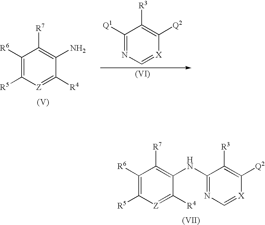 Process for the preparation of tri-substituted pyridine and tri-substituted pyrimidine derivatives useful as gdir agonists