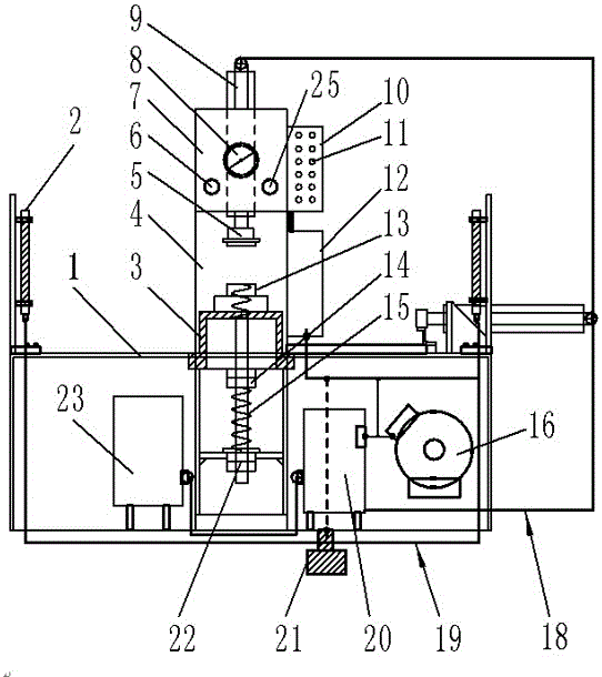A butterfly plate hydraulic automatic combination device of a butterfly valve assembly machine and its combination method