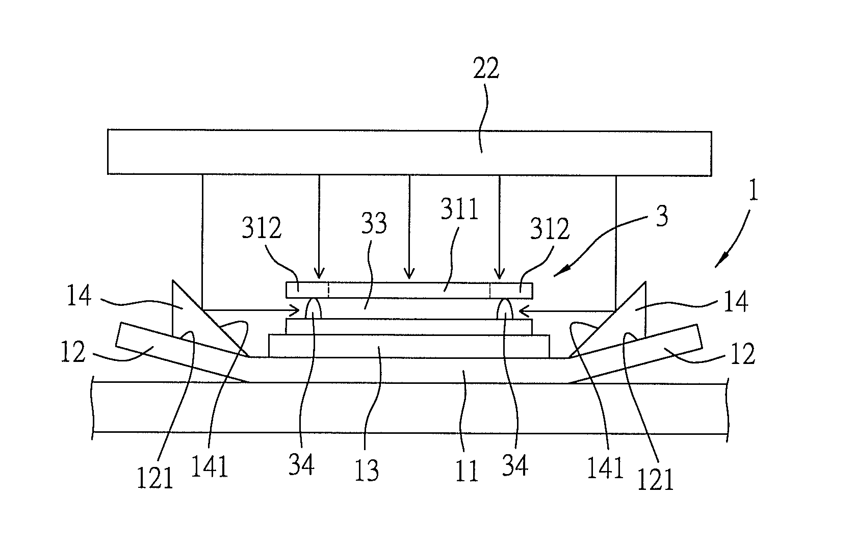 Lamination carrier and lamination method using the same