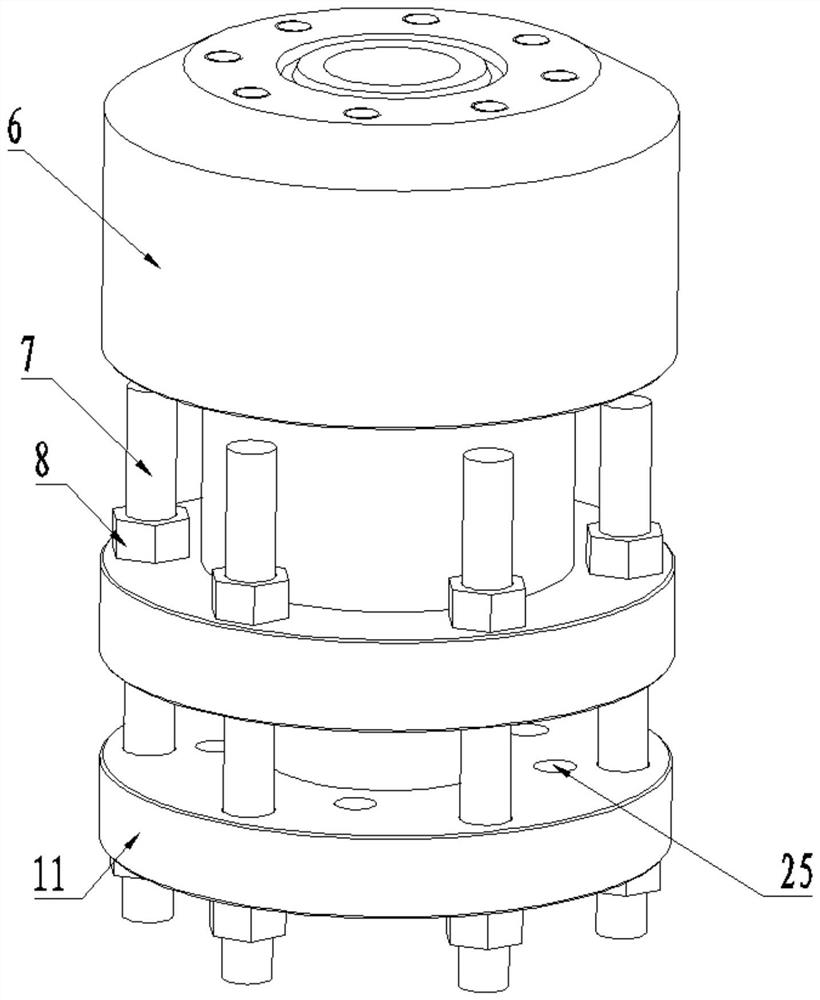 An adjustable connecting device suitable for manifold connection