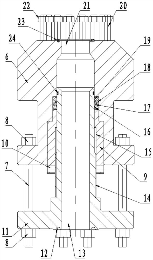 An adjustable connecting device suitable for manifold connection