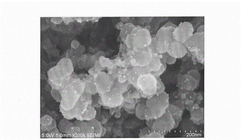 Palladium catalyst for processing chlorinated organics in water and method for preparing same