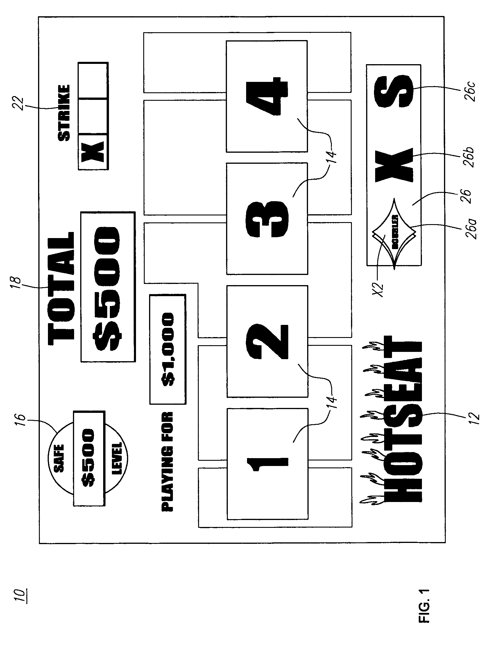 Apparatus and method for game play in an electronic environment